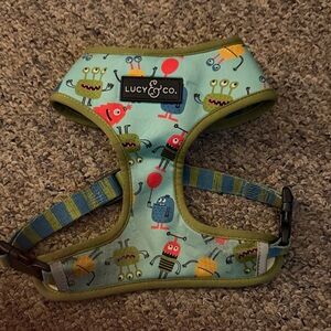 Lucy & Co. Monster Print Dog Harness